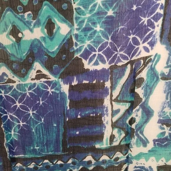 Alfred Dunner Short Sleeve Button Shirt.Size 12. - Picture 6 of 10